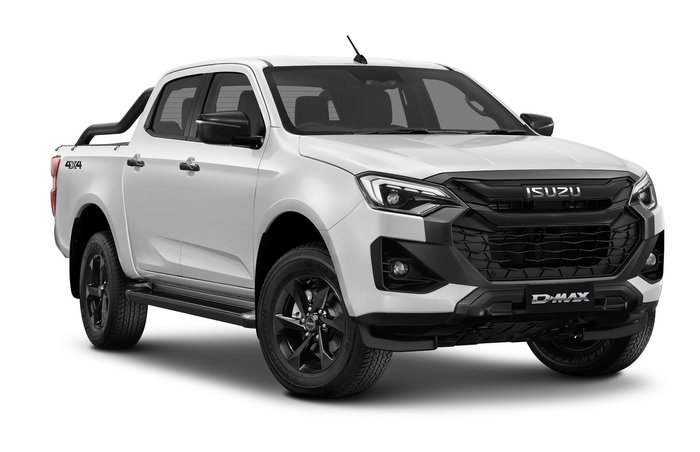 2025 Isuzu D-MAX X-RIDER MY25.5 4X4 Dual Range Mineral White