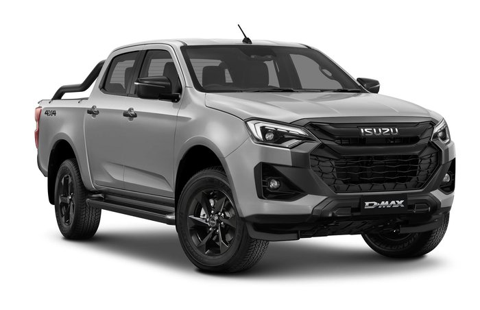 2025 Isuzu D-MAX X-RIDER MY25.5 4X4 Dual Range Mercury Silver