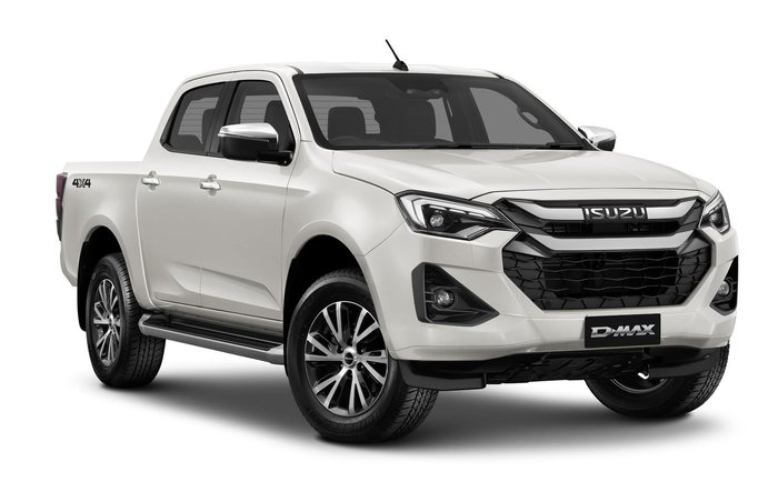 2025 Isuzu D-MAX LS-U+ MY25.5 4X4 Dual Range Moonstone White