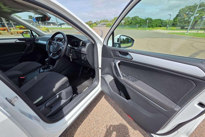 2018 Volkswagen Tiguan 132TSI Comfortline 5N MY18 Four Wheel Drive Pure White