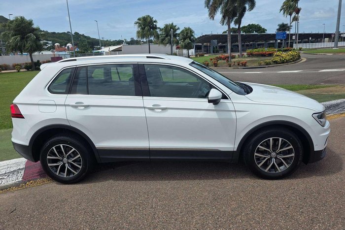 2018 Volkswagen Tiguan 132TSI Comfortline 5N MY18 Four Wheel Drive Pure White