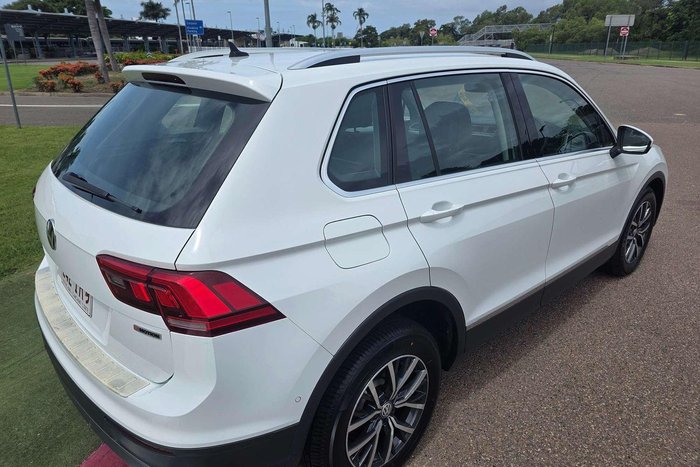 2018 Volkswagen Tiguan 132TSI Comfortline 5N MY18 Four Wheel Drive Pure White