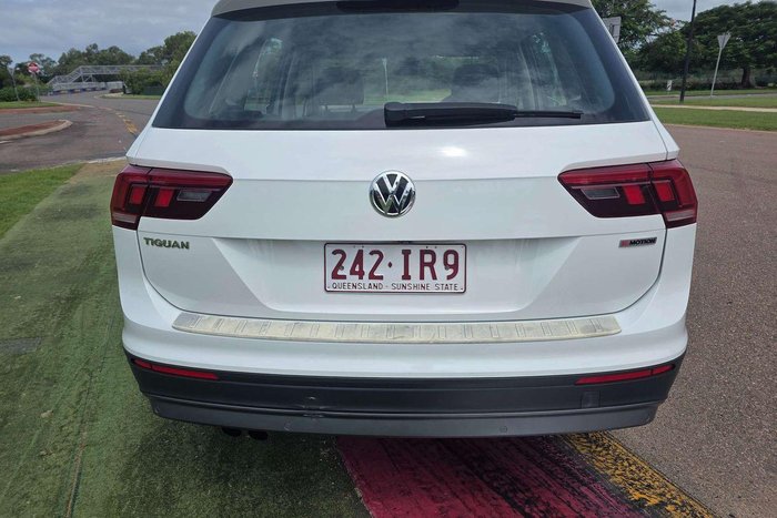 2018 Volkswagen Tiguan 132TSI Comfortline 5N MY18 Four Wheel Drive Pure White