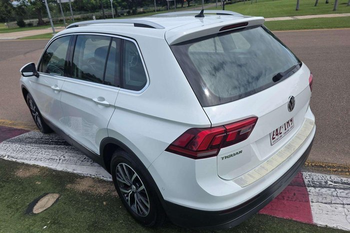 2018 Volkswagen Tiguan 132TSI Comfortline 5N MY18 Four Wheel Drive Pure White