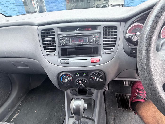 2010 Kia Rio S JB MY11 Clear Silver