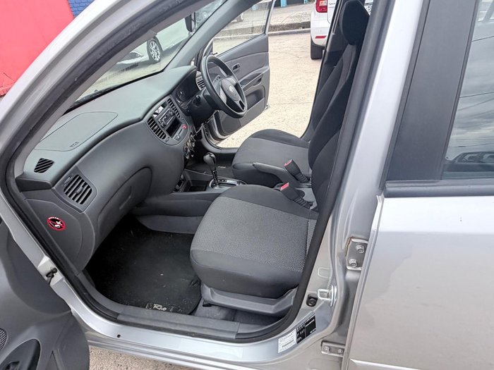 2010 Kia Rio S JB MY11 Clear Silver