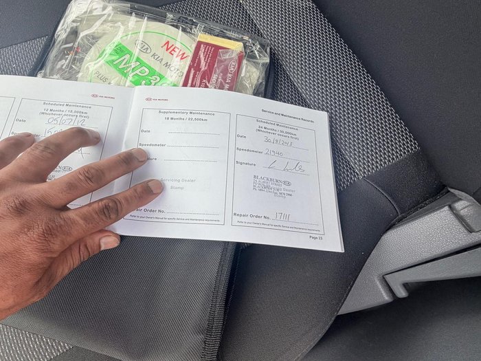 2010 Kia Rio S JB MY11 Clear Silver