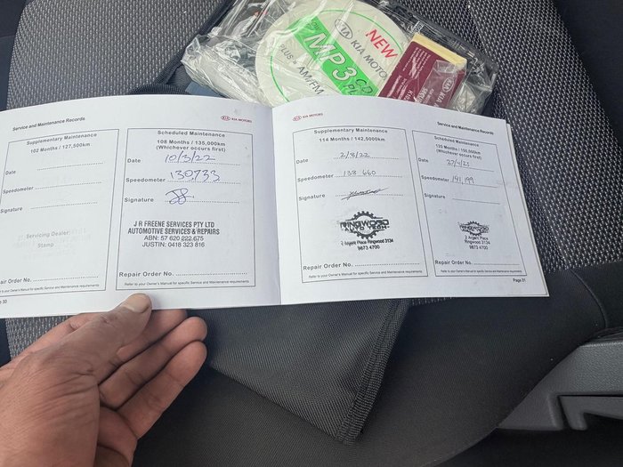 2010 Kia Rio S JB MY11 Clear Silver