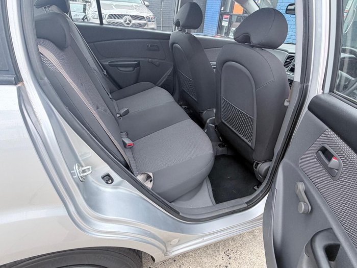 2010 Kia Rio S JB MY11 Clear Silver