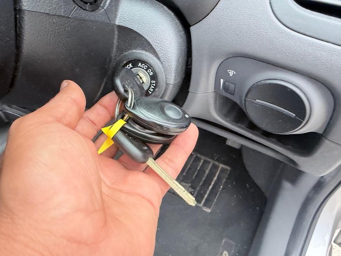 2010 Kia Rio S JB MY11 Clear Silver