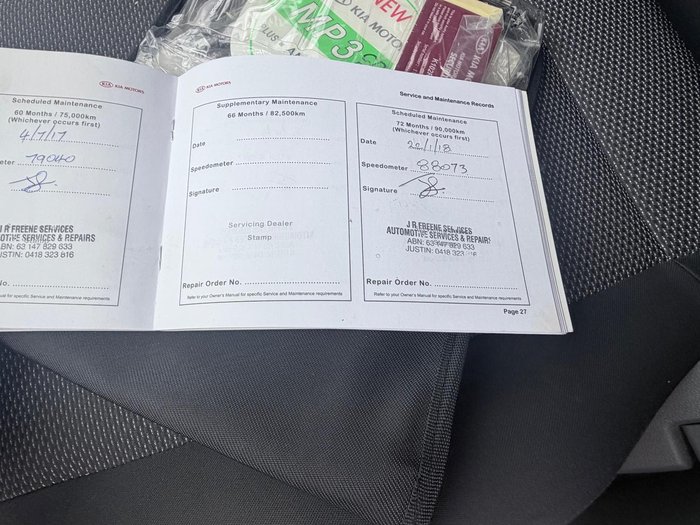 2010 Kia Rio S JB MY11 Clear Silver