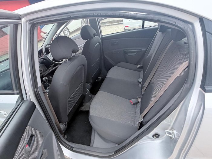 2010 Kia Rio S JB MY11 Clear Silver