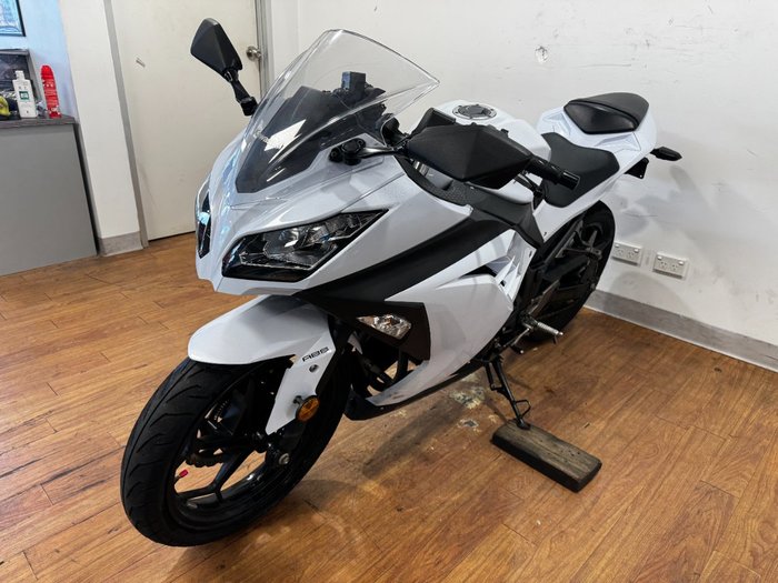 2014 Kawasaki NINJA 300 WHITE