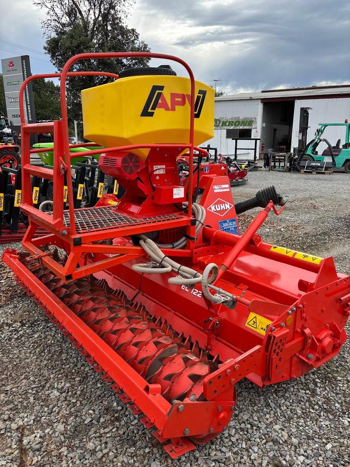 0 Kuhn El 122-280 Cultiplow 2.8M - 300L Electric Seeder Orange