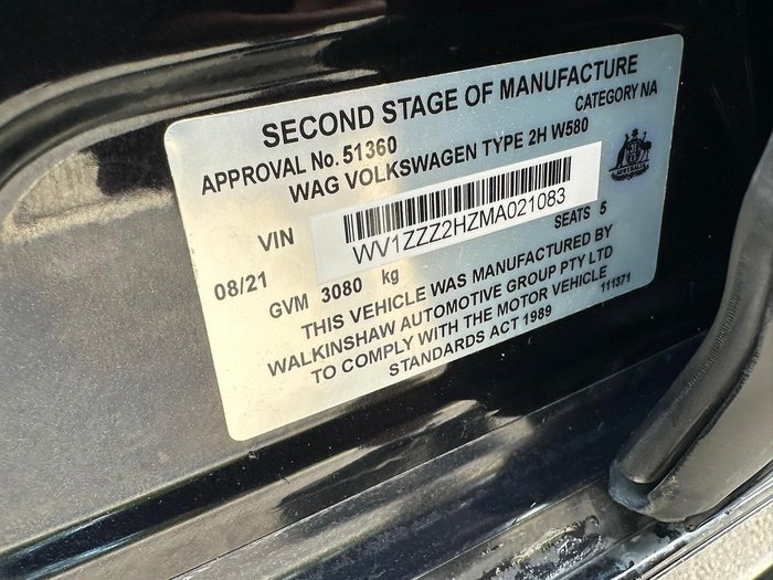 2021 Volkswagen Amarok TDI580 W580S