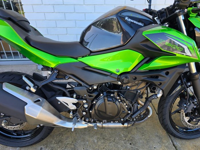 2026 Kawasaki Z500 Green
