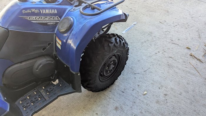 2016 Yamaha YFM450 FAP GRIZZLY 450 (4x4) Blue