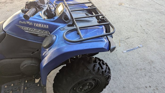 2016 Yamaha YFM450 FAP GRIZZLY 450 (4x4) Blue
