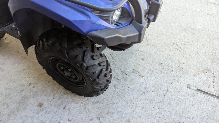 2016 Yamaha YFM450 FAP GRIZZLY 450 (4x4) Blue