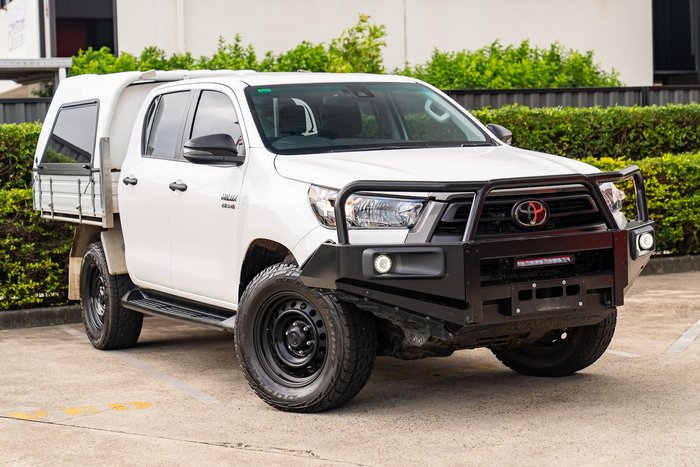 2021 Toyota Hilux SR GUN126R 4X4 Dual Range Glacier White