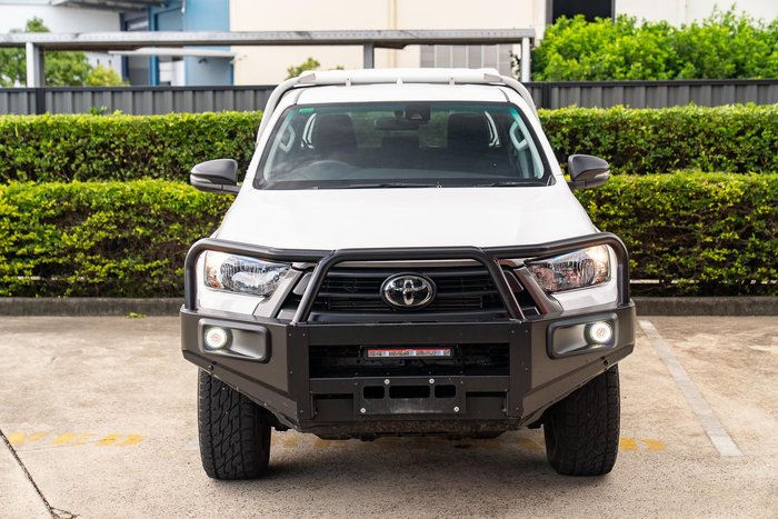 2021 Toyota Hilux SR GUN126R 4X4 Dual Range Glacier White