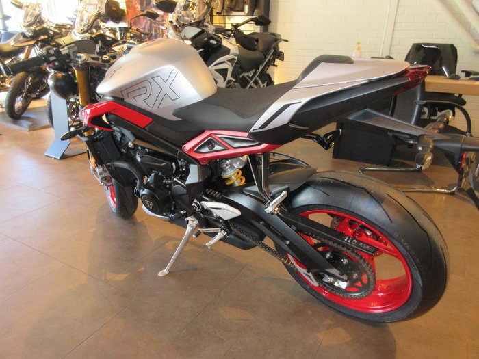 2025 Triumph Street Triple 765 RX Street Triple Silver