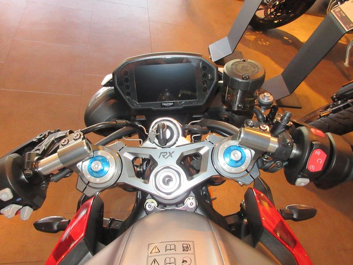 2025 Triumph Street Triple 765 RX Street Triple Silver