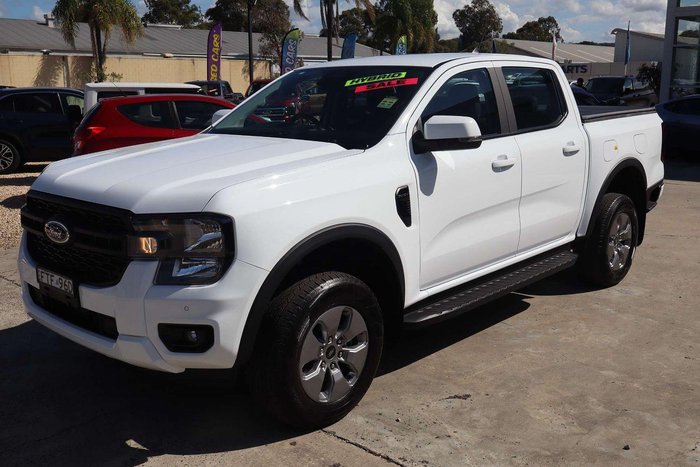 2025 Ford Ranger PHEV XLT MY25.75 Four Wheel Drive Frozen White