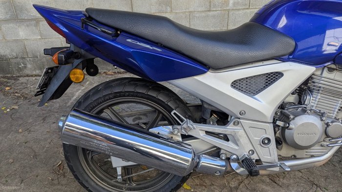 2007 Honda CBF250 Blue