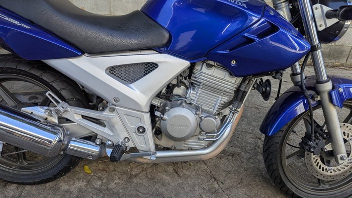 2007 Honda CBF250 Blue