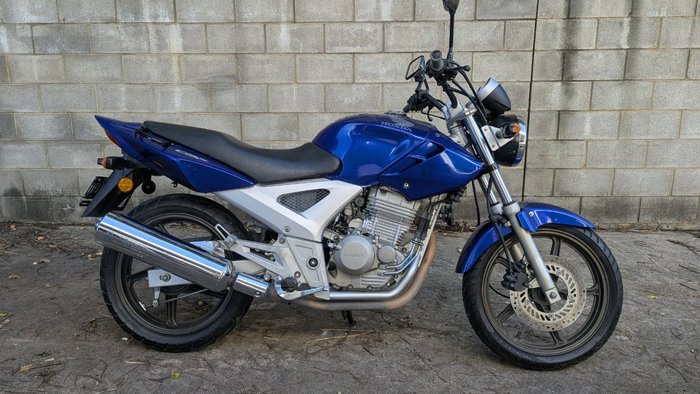 2007 Honda CBF250 Blue