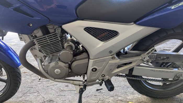 2007 Honda CBF250 Blue