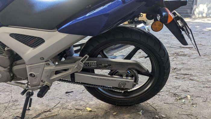 2007 Honda CBF250 Blue