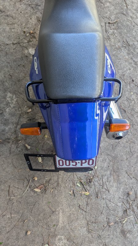 2007 Honda CBF250 Blue