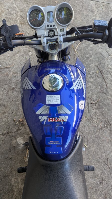 2007 Honda CBF250 Blue