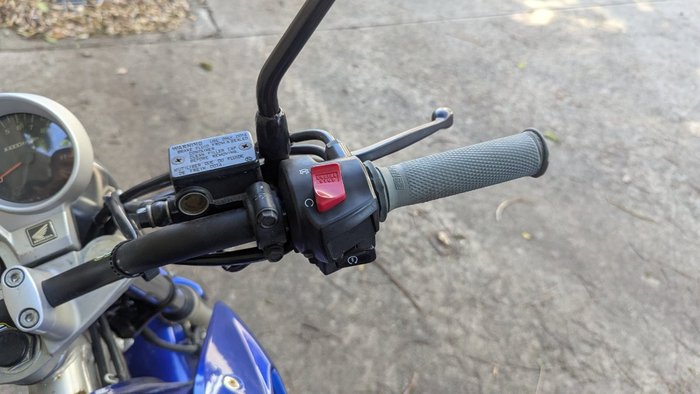 2007 Honda CBF250 Blue