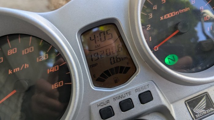 2007 Honda CBF250 Blue