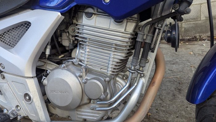 2007 Honda CBF250 Blue