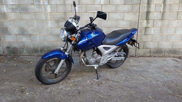 2007 Honda CBF250 Blue