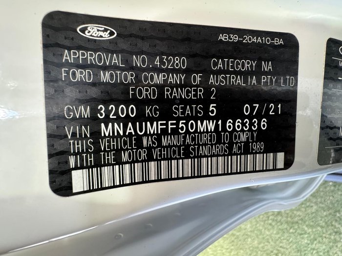 2021 Ford Ranger XLT