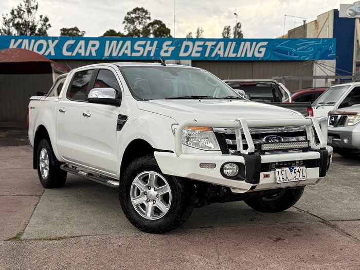 2014 Ford Ranger XLT Hi-Rider PX 4x2 Cool White