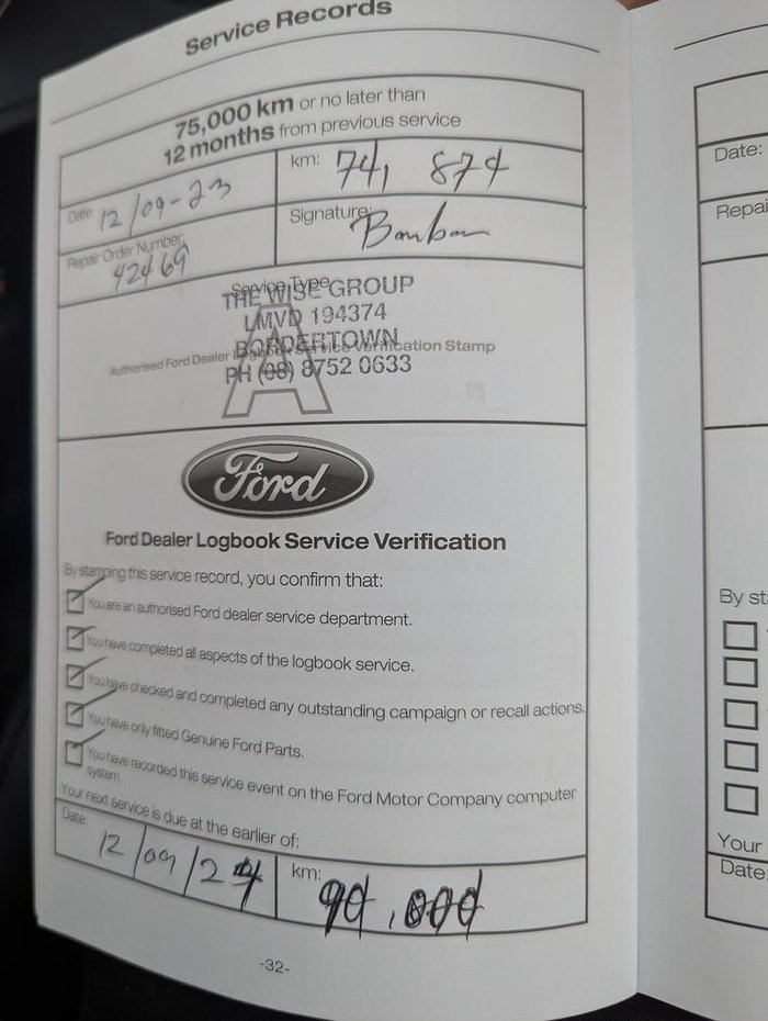2021 Ford Everest Sport