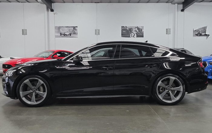 2020 Audi A5 45 TFSI S line F5 MY20 Four Wheel Drive Mythos Black