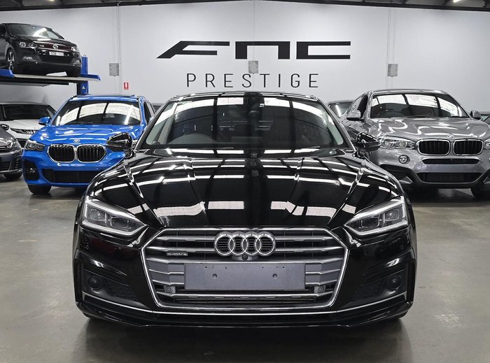 2020 Audi A5 45 TFSI S line F5 MY20 Four Wheel Drive Mythos Black