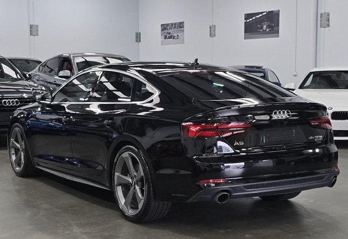2020 Audi A5 45 TFSI S line F5 MY20 Four Wheel Drive Mythos Black