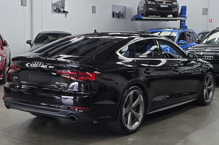 2020 Audi A5 45 TFSI S line F5 MY20 Four Wheel Drive Mythos Black