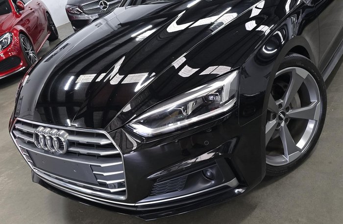 2020 Audi A5 45 TFSI S line F5 MY20 Four Wheel Drive Mythos Black