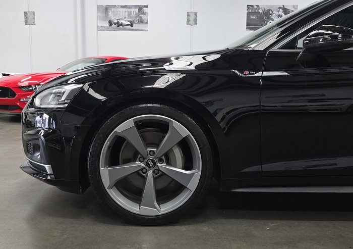 2020 Audi A5 45 TFSI S line F5 MY20 Four Wheel Drive Mythos Black