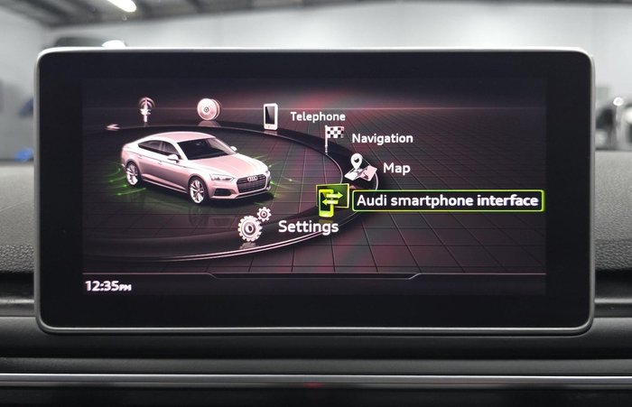 2020 Audi A5 45 TFSI S line F5 MY20 Four Wheel Drive Mythos Black