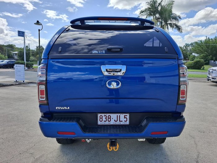 2022 GWM Ute Cannon-X NPW 4X4 Dual Range Blue Sapphire
